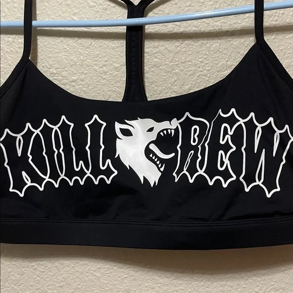 Kill Crew Women's Sport Bra. Lot of Two- One Black And One Olive. Size XXL. - Picture 3 of 10